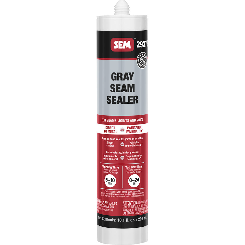 SEM 1K Seam Sealer  101oz Tube  Grey 29372