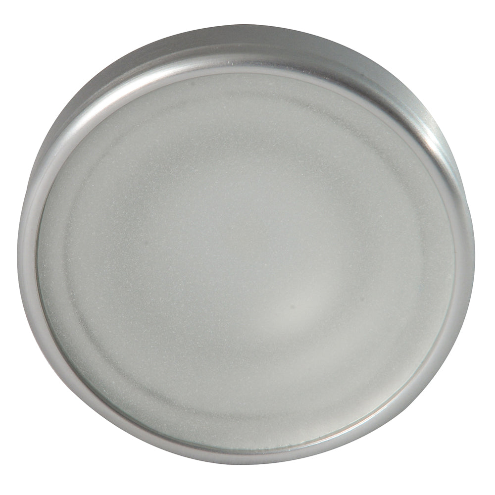 Lumitec Halo  Flush Mount Down Light  Brushed Finish  4Color WhiteBlueRedPurple NonDimming 112800