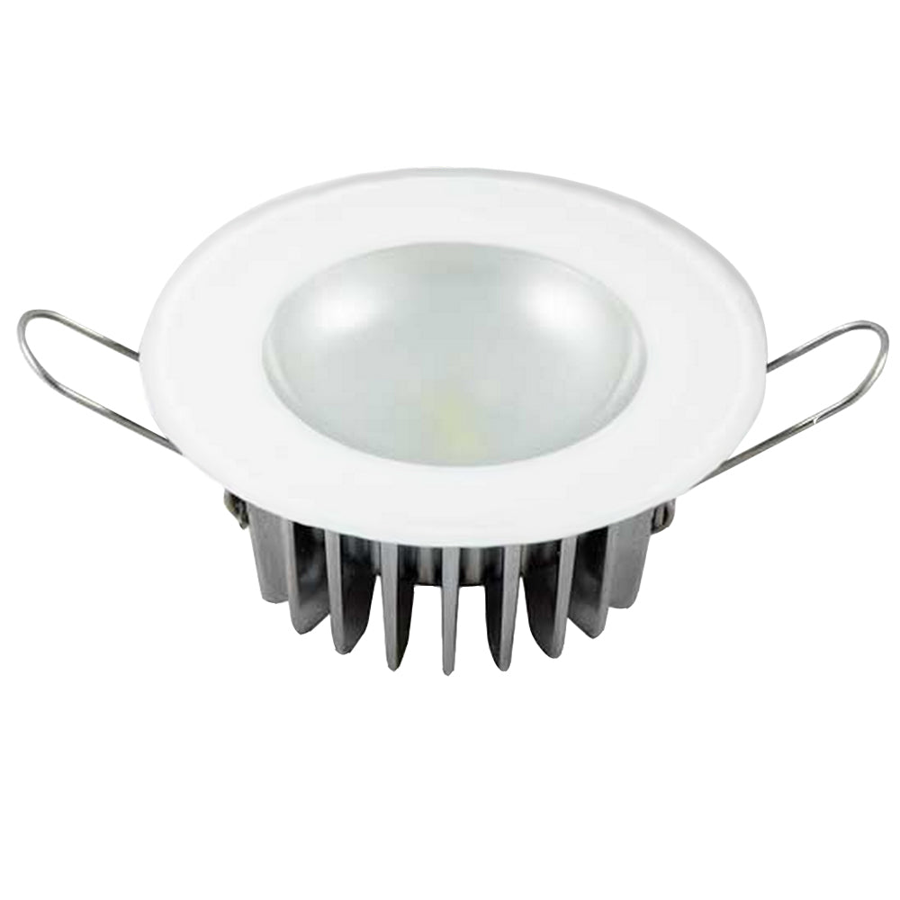 Lumitec Mirage  Flush Mount Down Light  Glass FinishNo Bezel  Warm White Dimming 113199