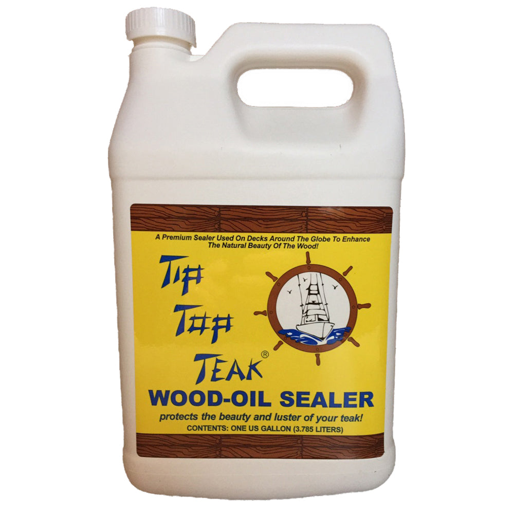 Tip Top Teak Wood Oil Sealer  Gallon TS 1002