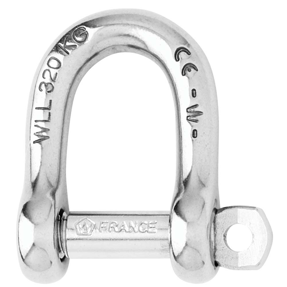 Wichard SelfLocking D Shackle Diameter 10mm 1332 01205
