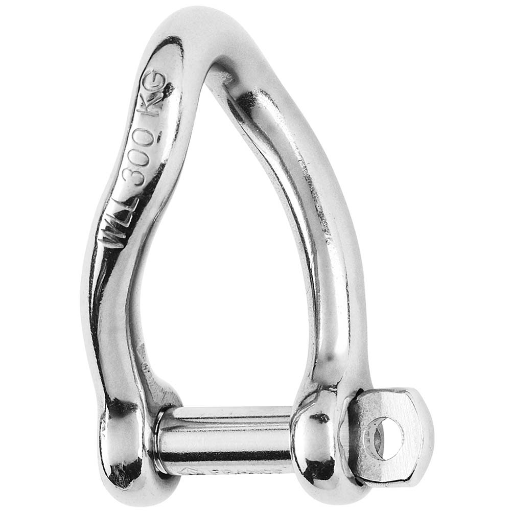 Wichard SelfLocking Twisted Shackle  Diameter 6mm  14 01223