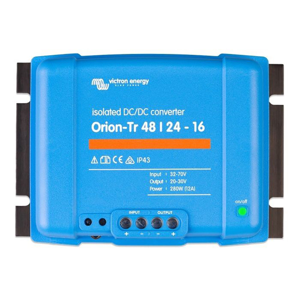 Victron OrionTR DCDC Converter  48 VDC to 24 VDC  16AMP Isolated ORI482441110