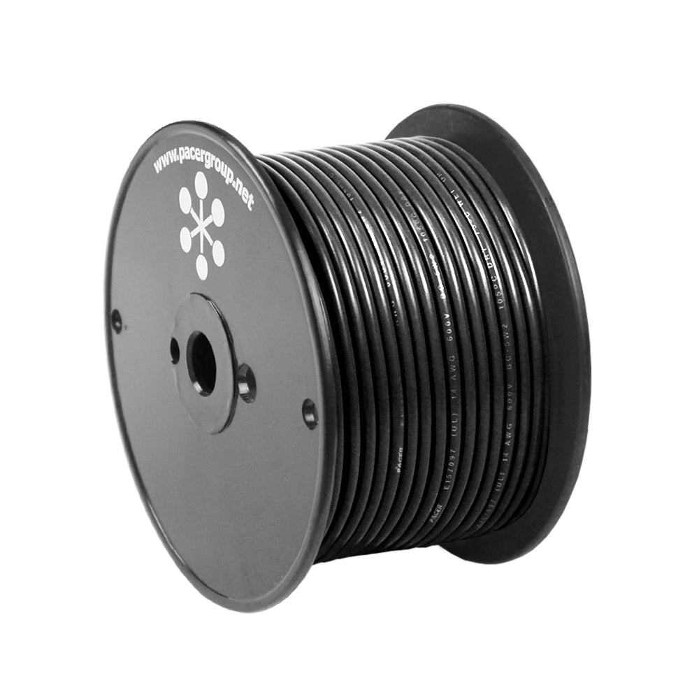 Pacer Black 10 AWG Primary Wire  20 WUL10BK20