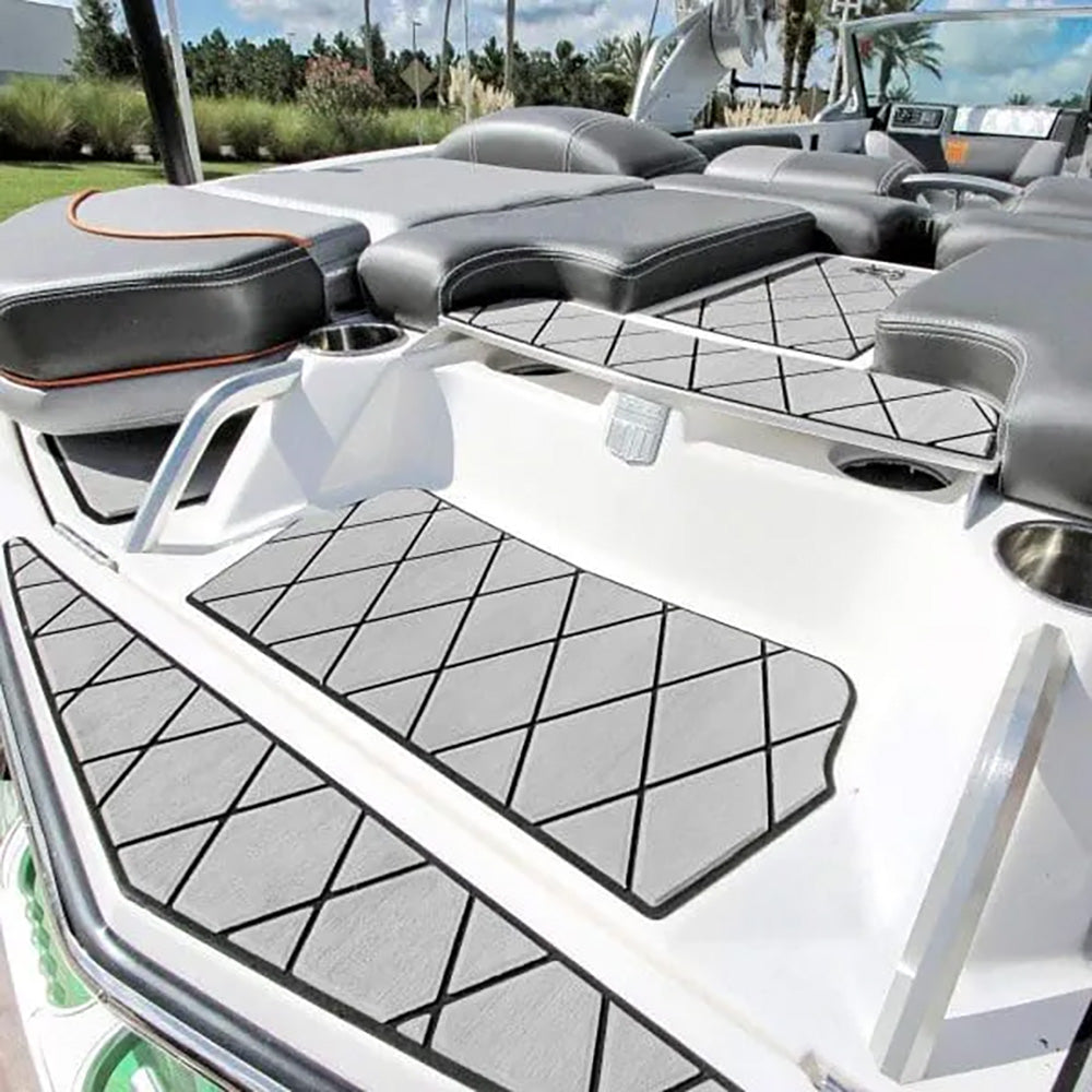 SeaDek 40 x 80 6mm Two Color Diamond Full Sheet  Brushed Texture  Cool GreyStorm Grey 1016mm x 2032mm x 6mm 5641180069