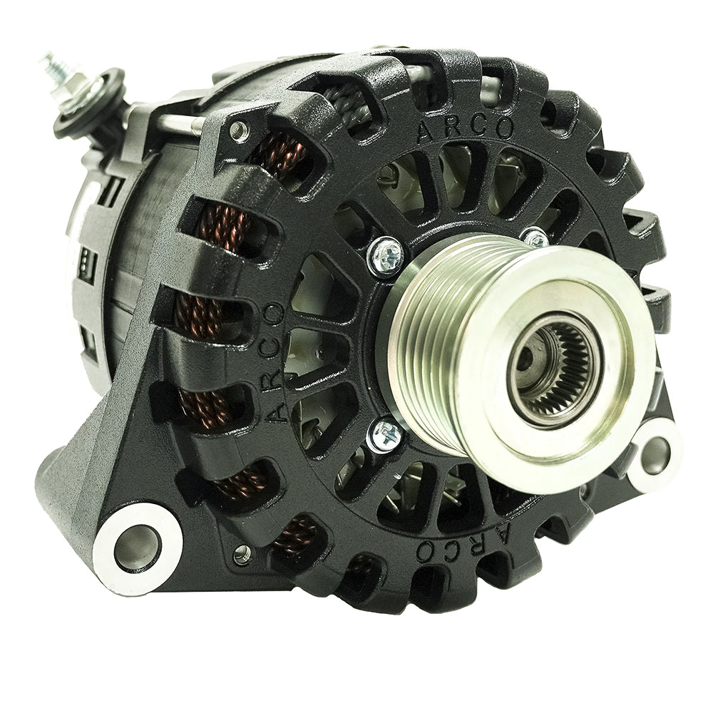 ARCO Marine Zeus 24V 7kW N62 Alternator wClutch Pulley 4504