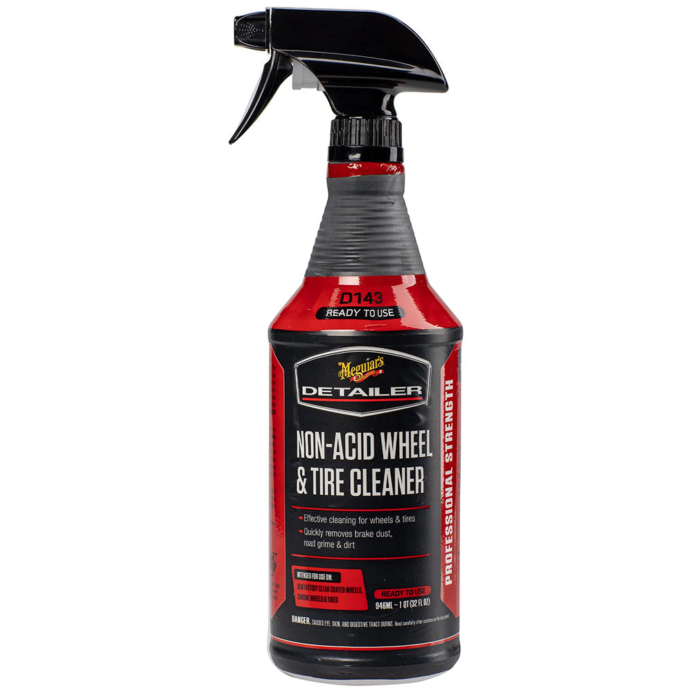 Meguiars NonAcid Wheel  Tire Cleaner  32oz DRTU14332