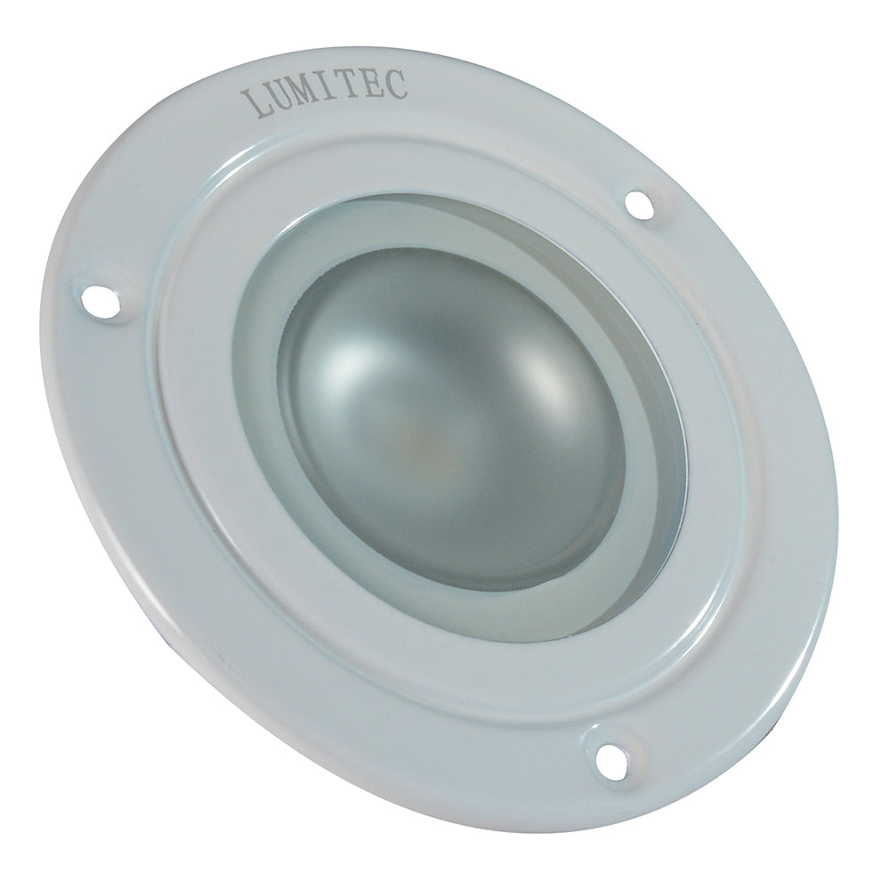 Lumitec Shadow  Flush Mount Down Light  White Finish  3Color RedBlue NonDimming wWhite Dimming 114128
