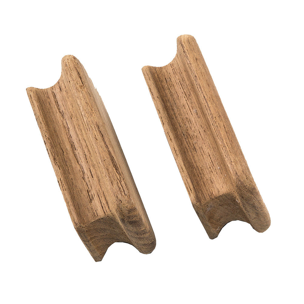 Whitecap Teak Rectangular Drawer Knob  234L  2 Pack 60131A