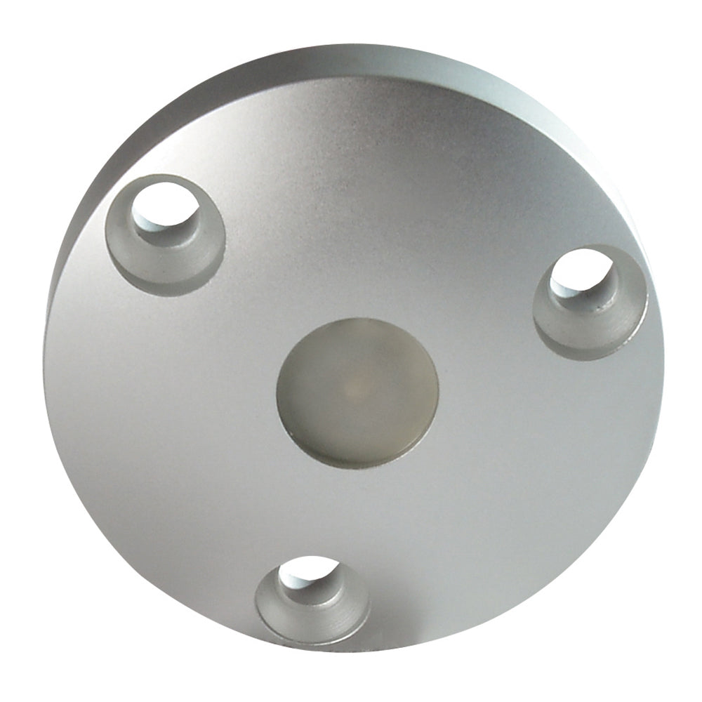 Lumitec Anywhere Light  Brushed Housing  TriColor  White Blue  Red 101071