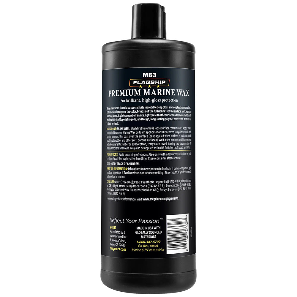Meguiars Flagship Premium Marine Wax  32oz M6332
