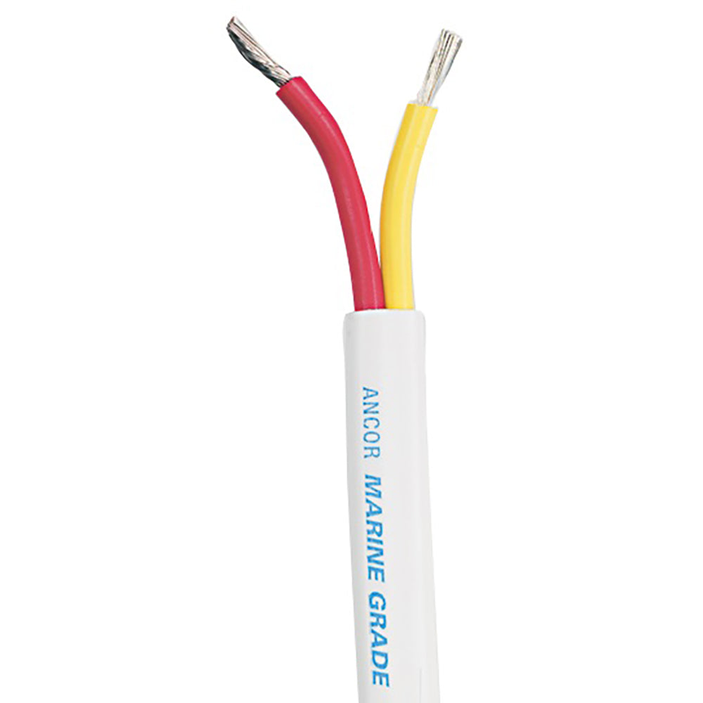 Ancor Safety Duplex Cable  122 AWG  RedYellow  Flat  500 124350