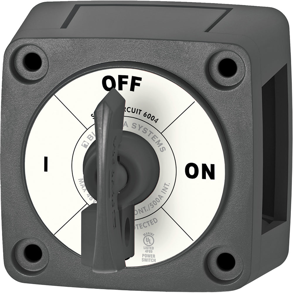 Blue Sea 6004200 Single Circuit ONOFF wLocking Key  Black 6004200