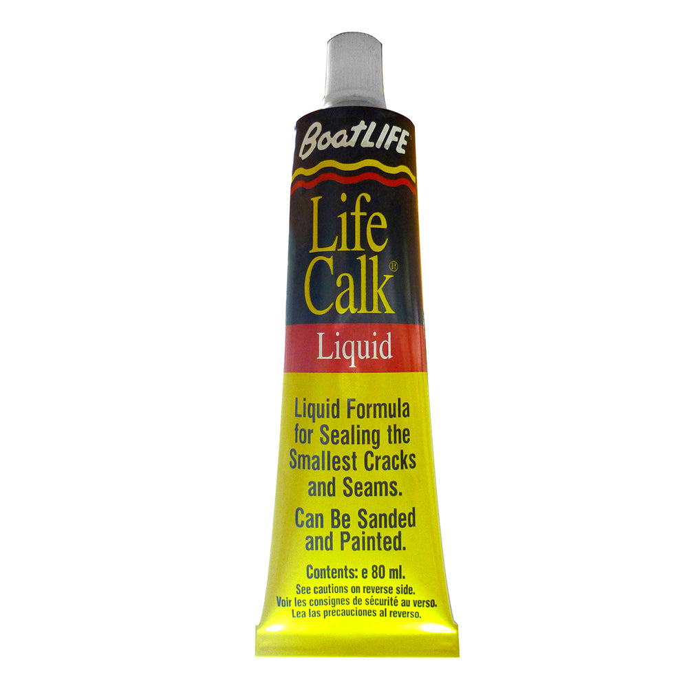 BoatLIFE Liquid LifeCalk Sealant Tube  28 FL Oz  Black 1055