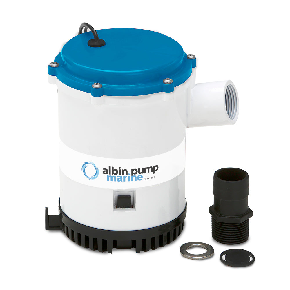 Albin Group Bilge Pump Heavy Duty 2250 GPH  24V 0103014