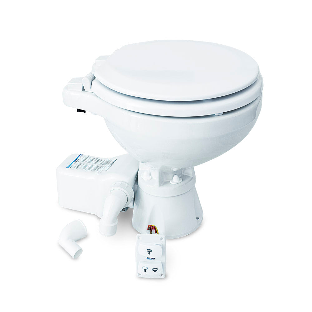 Albin Group Marine Toilet Silent Electric Compact  12V 0703010
