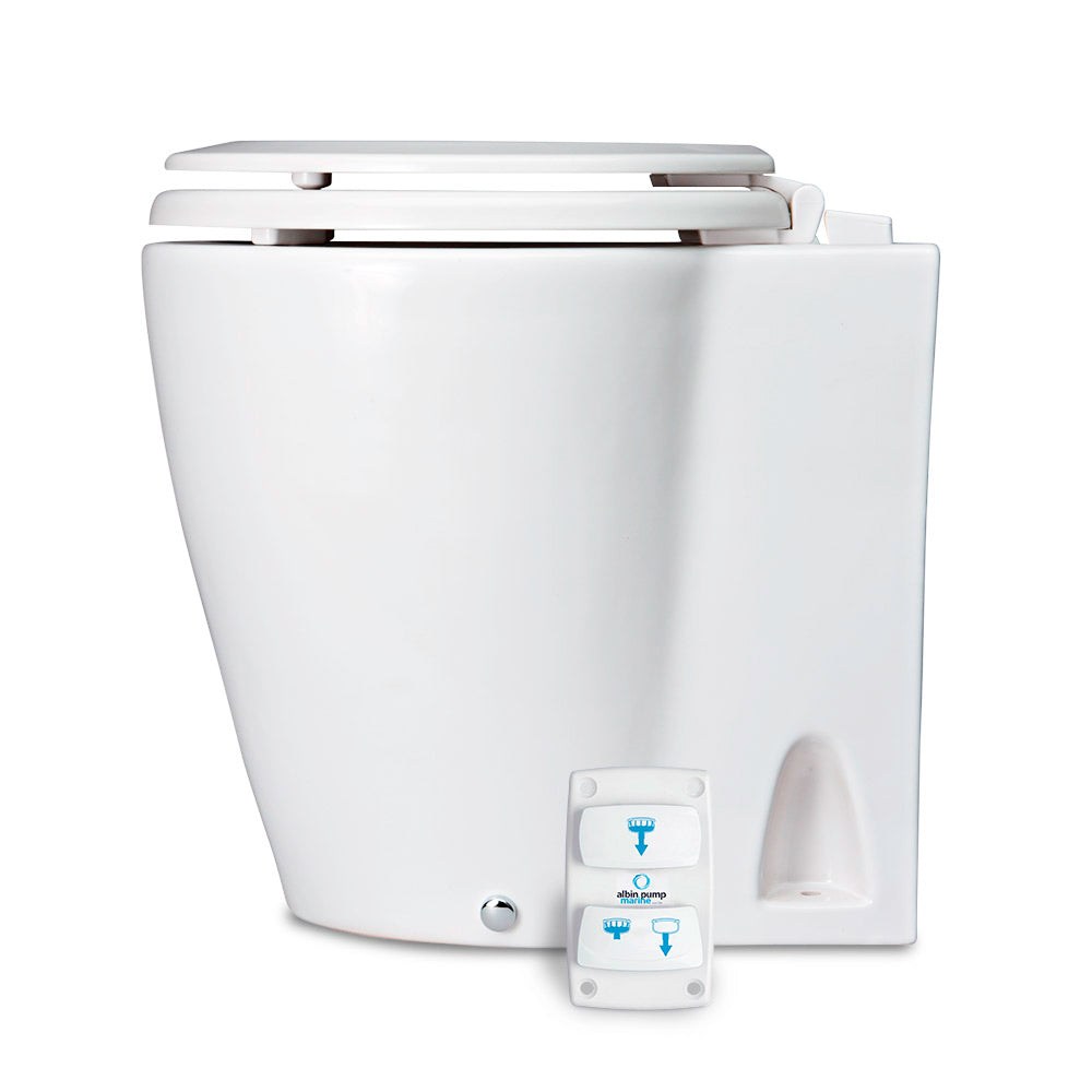 Albin Group Marine Design Marine Toilet Silent Electric  12V 0703045