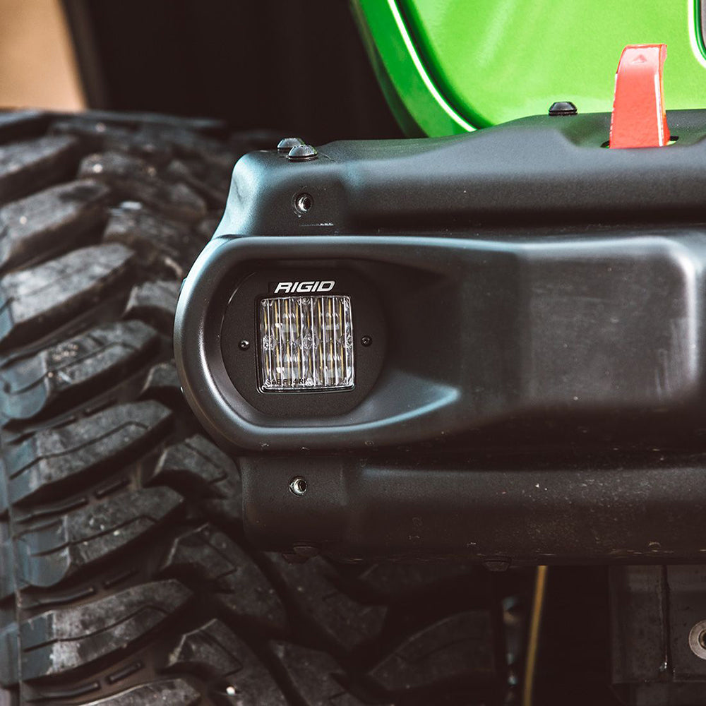 RIGID Industries 2018 Jeep Wrangler JL Fog Mount f2 DSeries Lights 41660