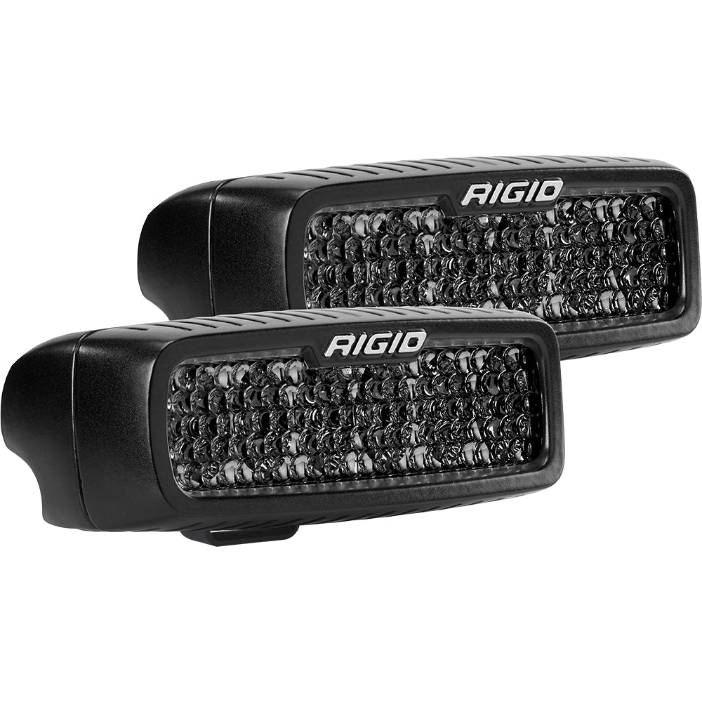 RIGID Industries SRQ Series PRO Spot Diffused Midnight Surface Mount  Pair 905513BLK