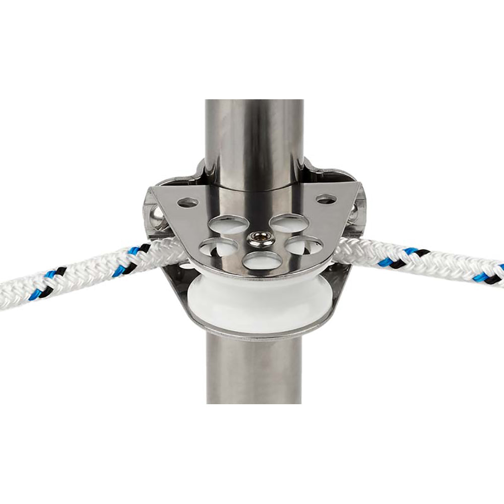 Schaefer ClampOn Furling Line Stanchion Lead Block  1 Ball Bearing 30034