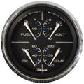 Faria Chesapeake Black 4 Multifunction Gauge 33751