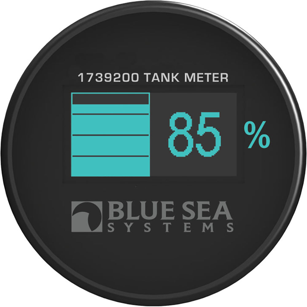 Blue Sea 1739200 Mini OLED Tank Meter  Blue 1739200