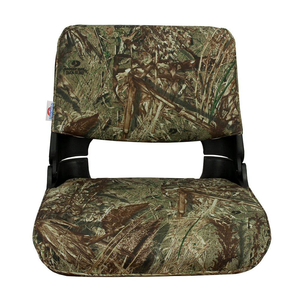 Springfield Skipper Premiun Folding Seat  Mossy Oak Duck Blind wBlack Shell 1061021