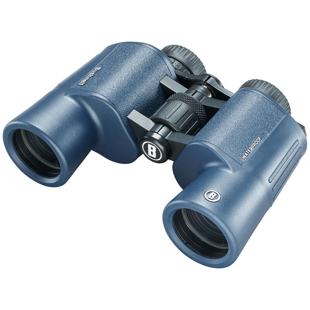 Bushnell 12x42mm H2O Binocular  Dark Blue Porro WPFP Twist Up Eyecups 134212R